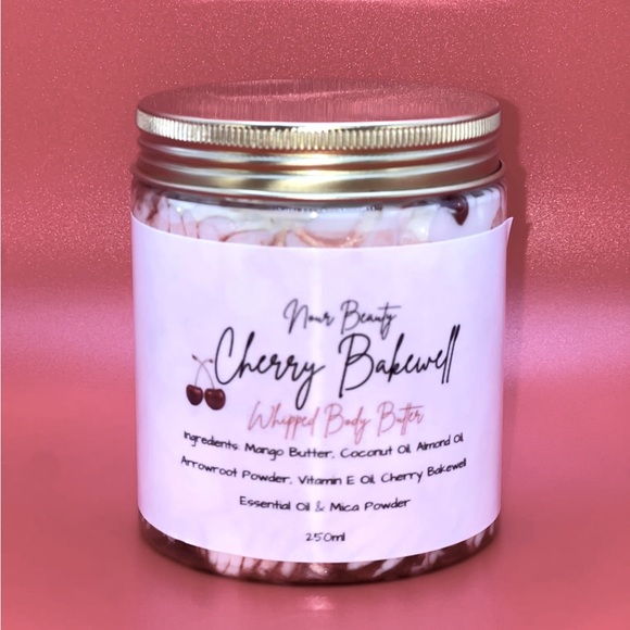 Nour Beauty Skincare Cherry Bakewell Whipped Body Butter 25ml